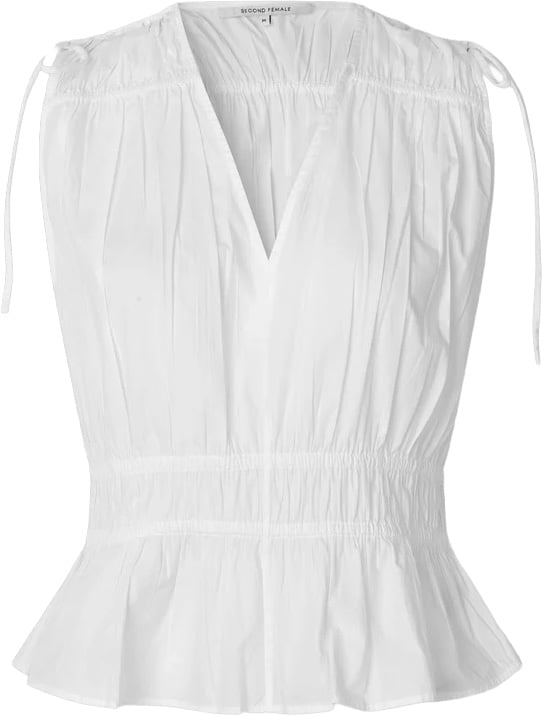 Second Female Second Female - Top - Capri Top - 1001 White