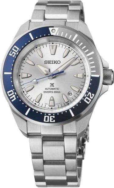 Seiko Seiko Horloge HBB001K1 Prospex Staal Automaat met Grijze Wijzerplaat 41.7mm Anniversary Limited Edition