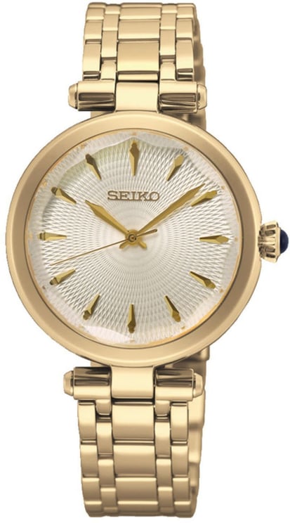 Seiko DAMES DOUBLE BRACELET WIT 50M WR SRZ554P1