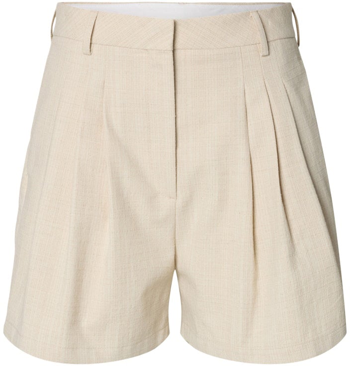 Selected Femme Selected Femme - SLFDIMA HW SHORTS - 16101397 - White Pepper