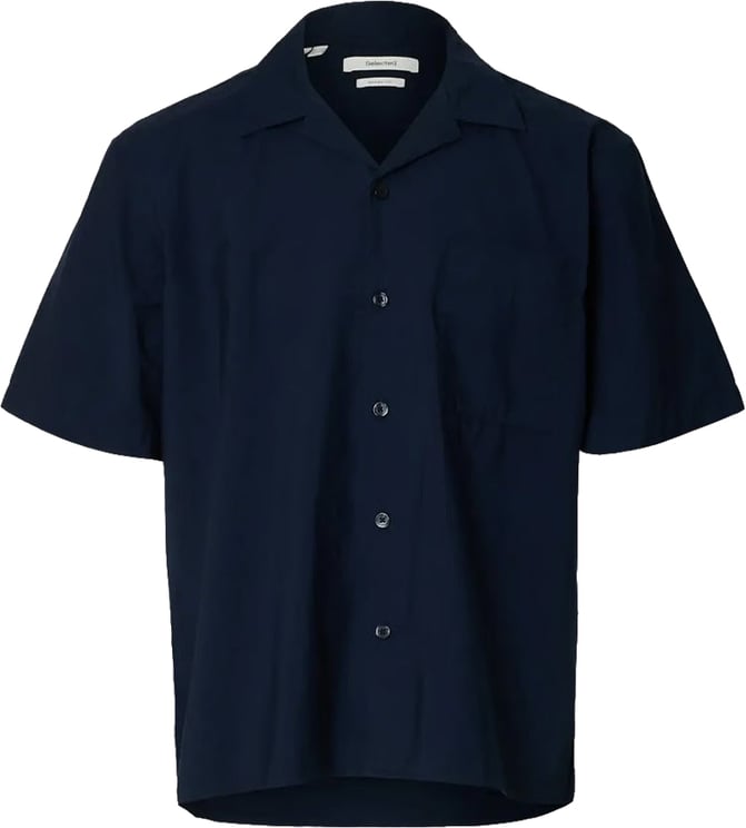 Selected Homme Camicia Otis Light Cotton Sky Captain