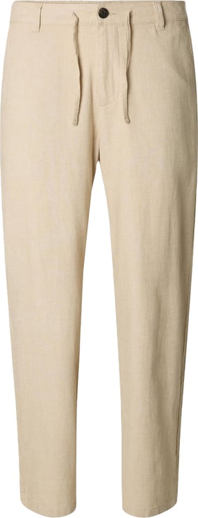 Selected Homme Pantalone Brody Loose Linen Incense