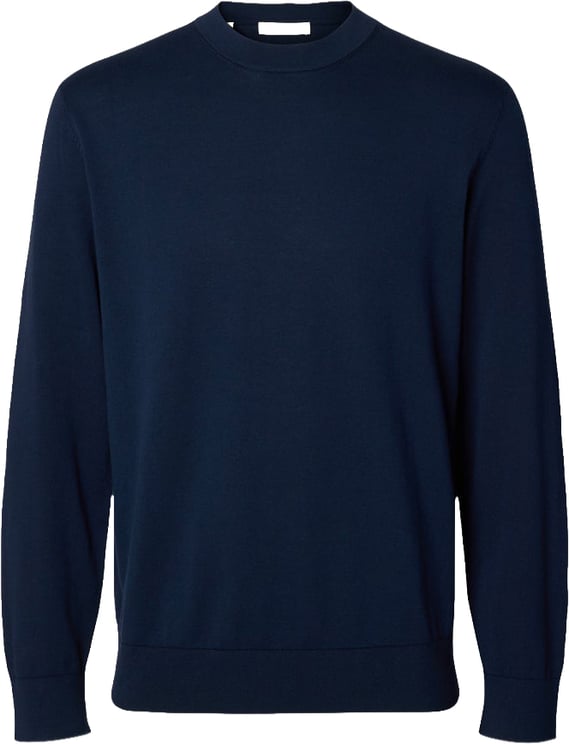 Selected Homme Pullover Torino Ls Knit Blu