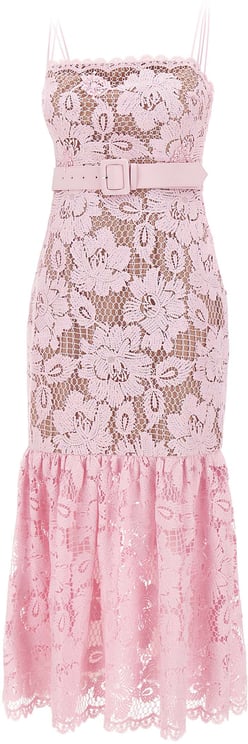 Self-Portrait Dresses Pink