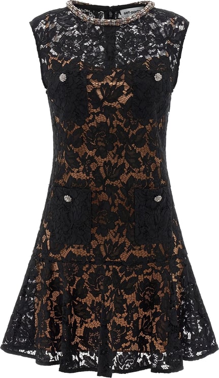Self-Portrait Black Lace Dress