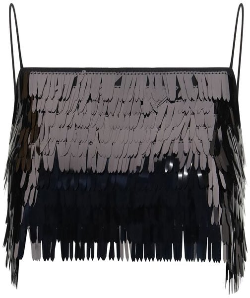 Self-Portrait Self-Portrait Black Polyester Blouse