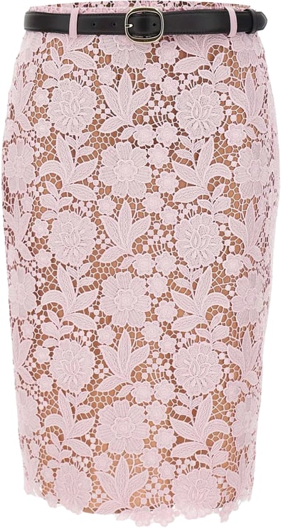 Self-Portrait Skirts Pink