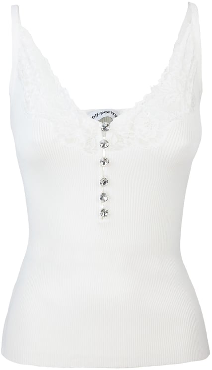 Self-Portrait Top White