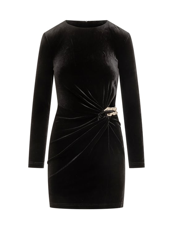 Self-Portrait Self-Portrait Abito Drappeggiato in Velluto