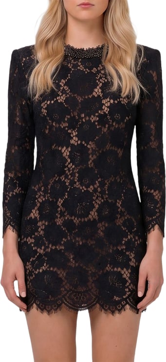Self-Portrait Dresses Black