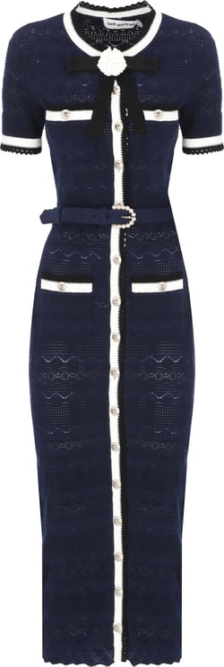 Self-Portrait Dresses Blue