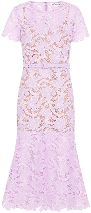 Self-Portrait Self Portrait Lillac laces dress