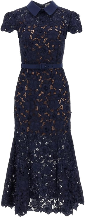 Self-Portrait Dresses Blue