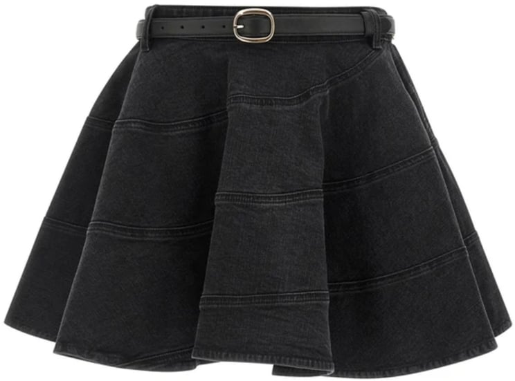 Self-Portrait Skirts Black