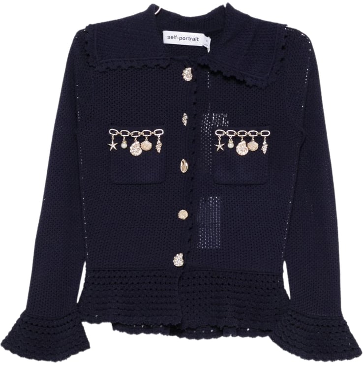 Self-Portrait Sweaters Blu