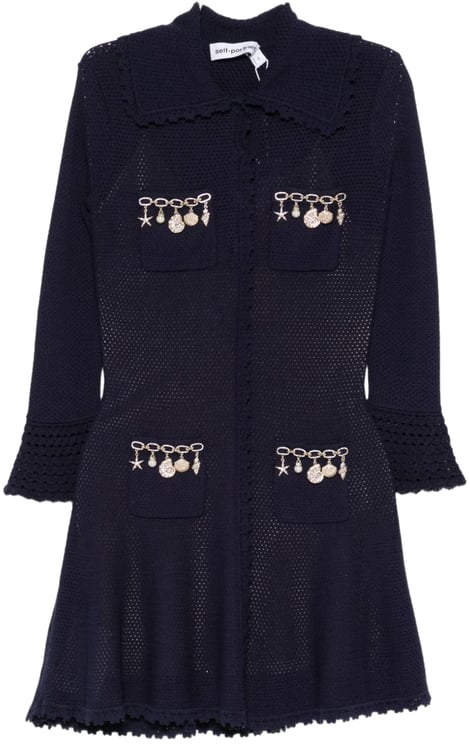 Self-Portrait Dresses Blue