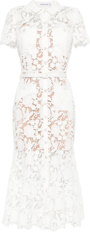 Self-Portrait Dresses Bianco