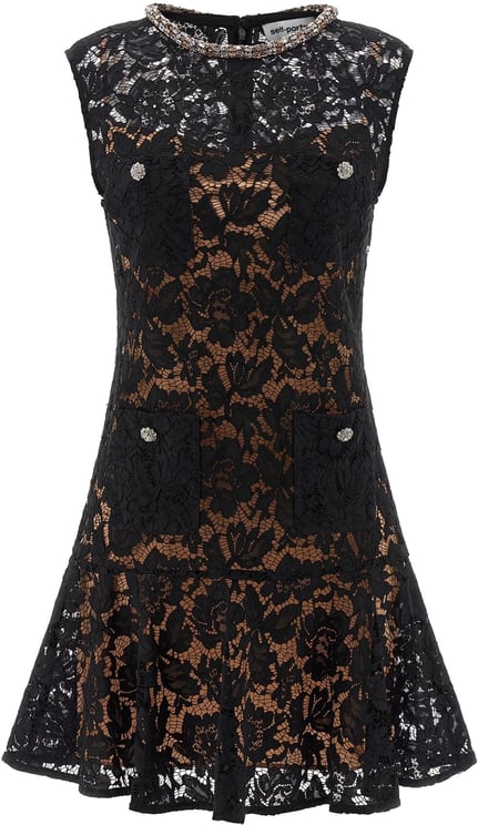 Self-Portrait Dresses Black