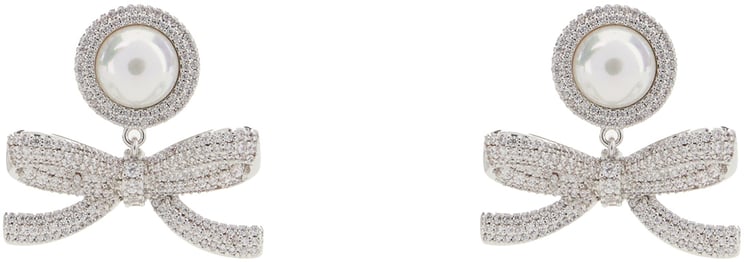 Self-Portrait Self Portrait Silver brass earrings