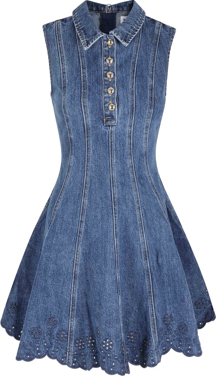 Self-Portrait Dresses Blue