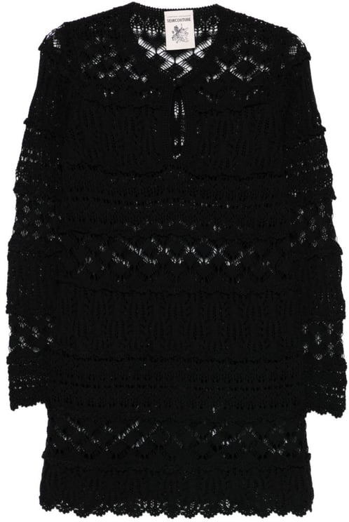 Semicouture Dresses Black