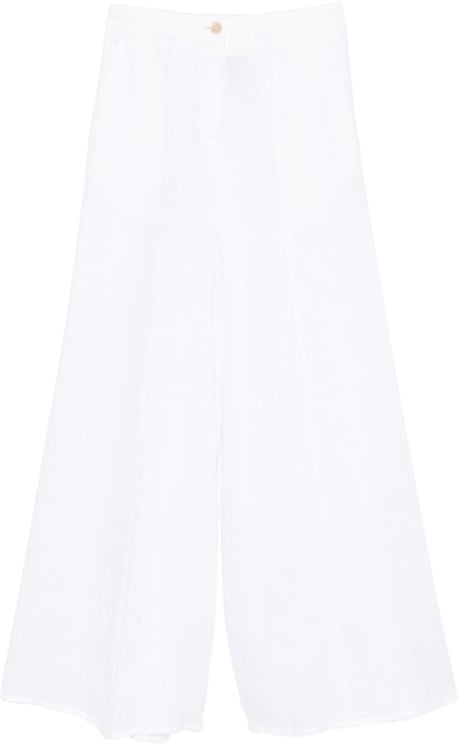 Semicouture Trousers Bianco