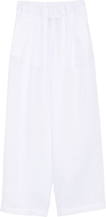 Semicouture Trousers Bianco