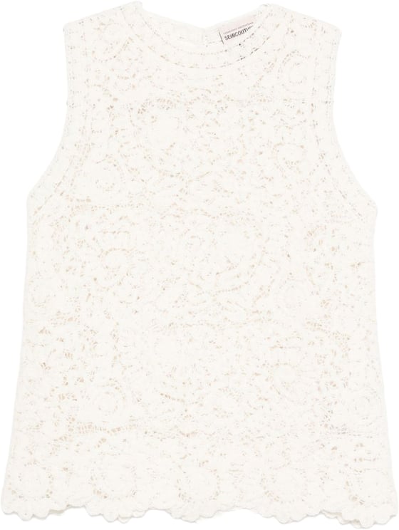 Semicouture Sweaters White