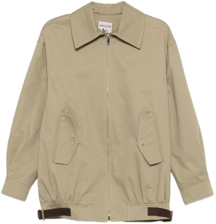 Semicouture Jackets Green