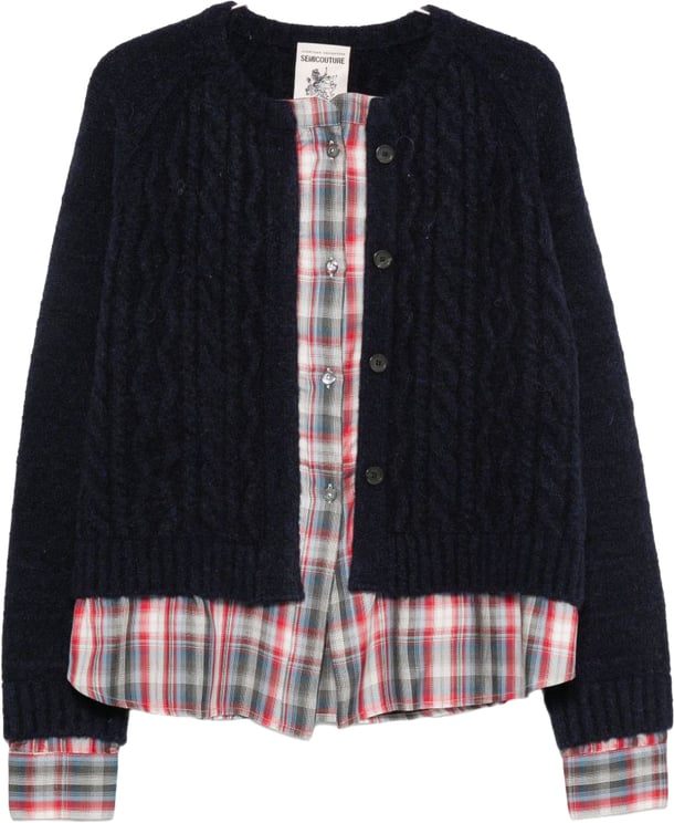 Semicouture Sweaters Navy