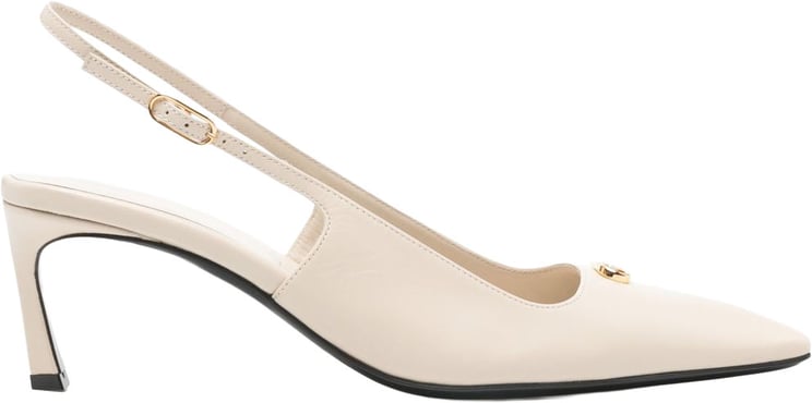 Sergio Rossi With Heel Parchment