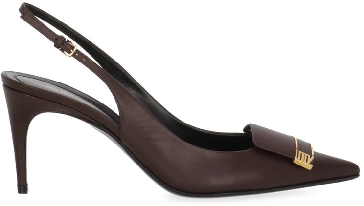 Sergio Rossi With Heel Burgundy