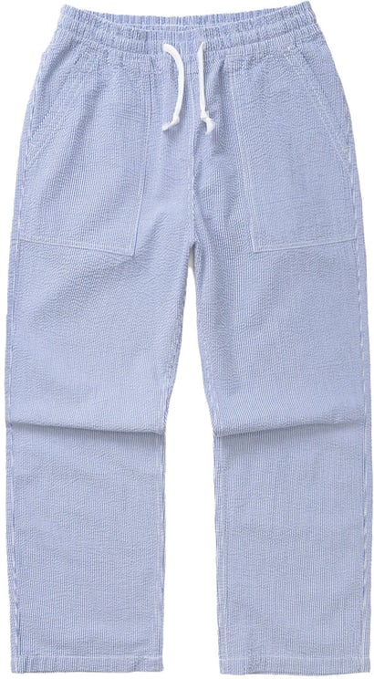 Service Works service works seersucker chef pants navy stripe