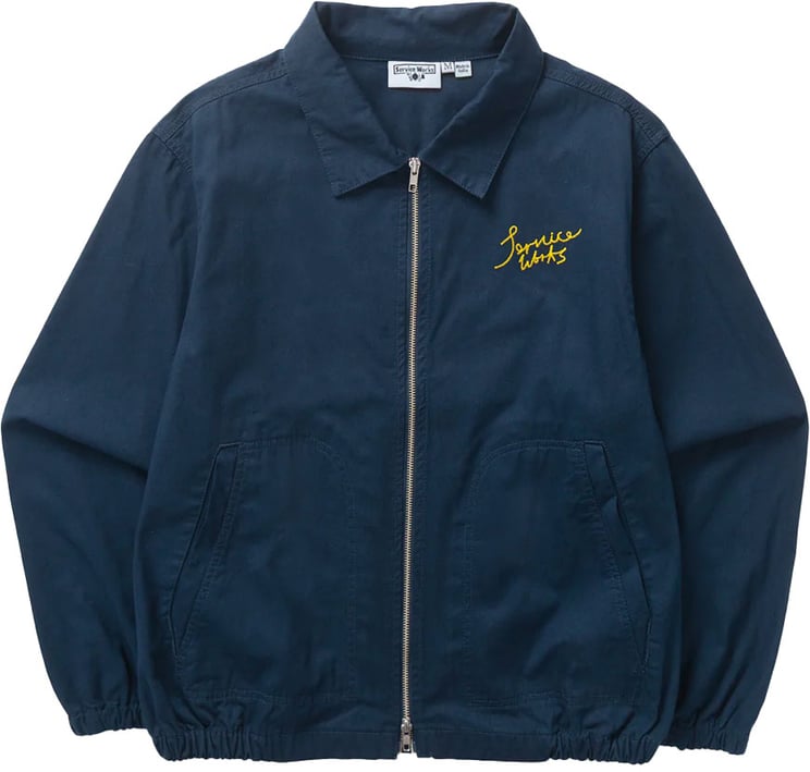 Service Works service works twill work jacket coton dark navy