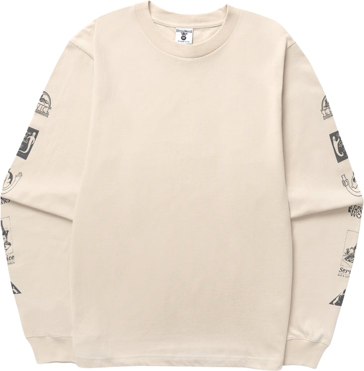 Service Works Service Works Bootleg Longsleeve Tee Natural
