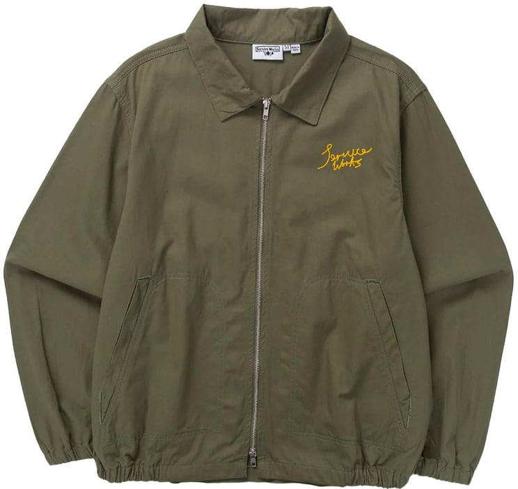 Service Works veste service works twill work jacket coton olive homme