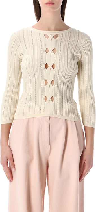 Sessùn Alencar Pointelle Knit Fleur De Sal