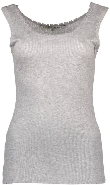 Silvian Heach Silvian Heach Grigio Viscosa Women T-Shirt