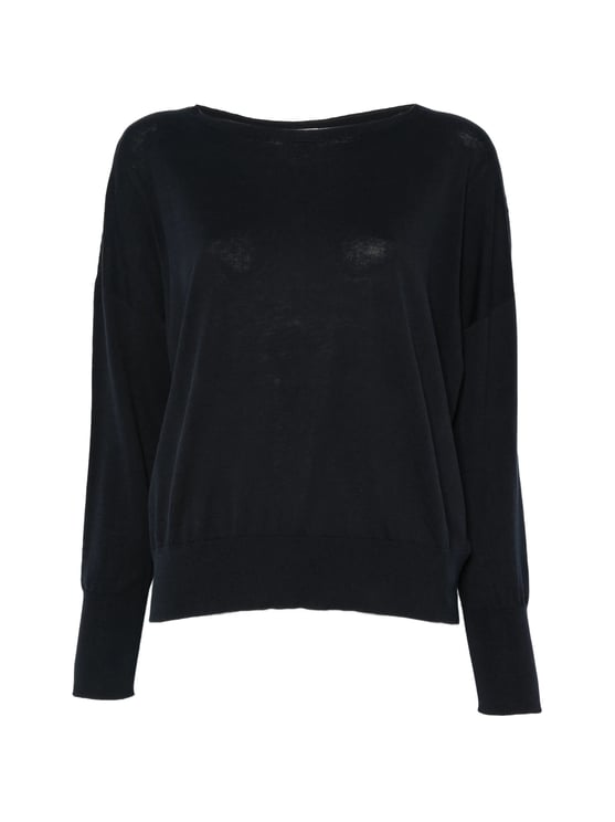 Slowear Lightweight Relaxed Fit Wide Neck Top