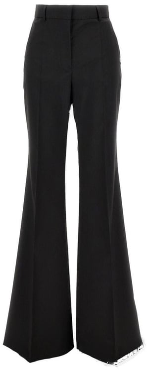 Sportmax Flared Tailored Trousers With High Waist And Dramatic Silhouette