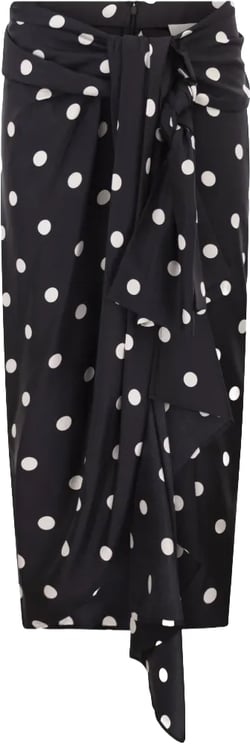 Sportmax Skirt Polka Dot Black