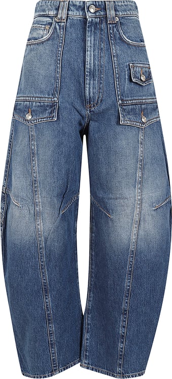 Sportmax SPORT MAXMARA Pantalone in denim VIOLINO