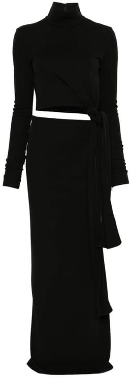 Sportmax Jersey Dress Black