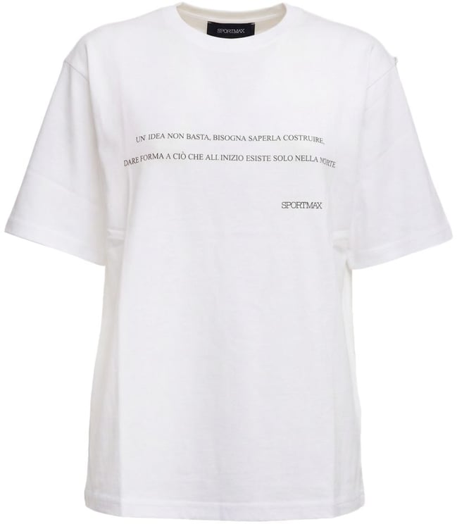 Sportmax T-Shirts And Polos White
