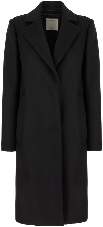 Sportmax Sportmax Black wool coat