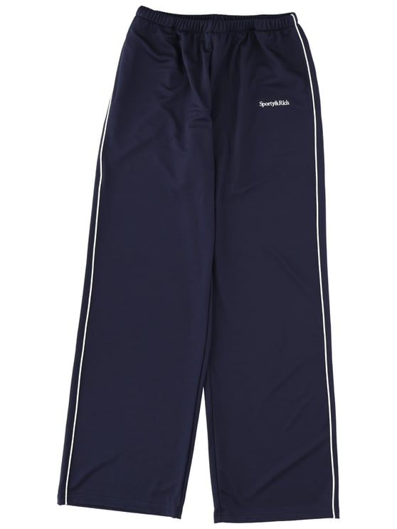 Sporty & Rich Relaxed Polyester Piping Pants