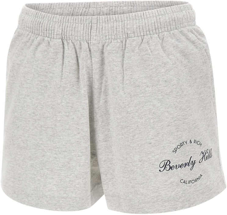 Sporty & Rich Shorts Grey