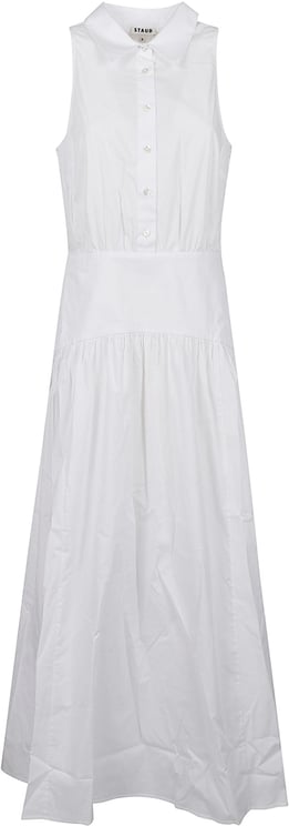 Staud Romy Dress White