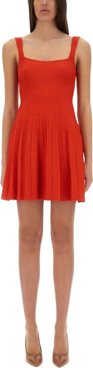 Staud "Ellison" Short Dress