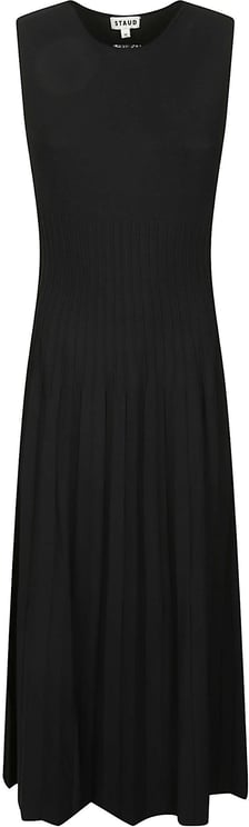 Staud Elyse Dress Black